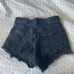 Black denim shorts super cute perfect condition